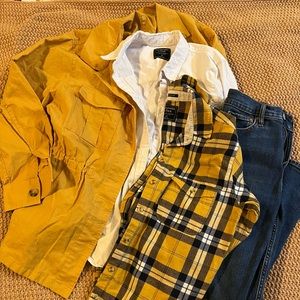 COPY - Abrecrombie boyfriend flannel + more items